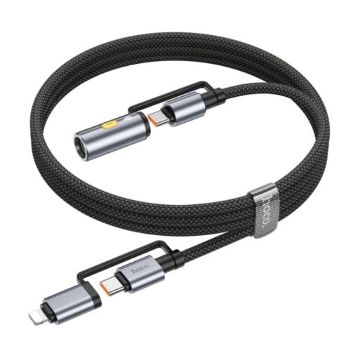 Hoco All in One Charging Cable Lightning with Cigarette Lighter U138