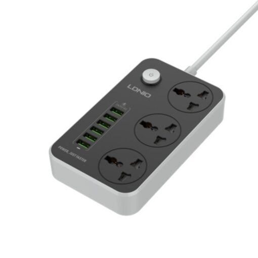 Ldnio 3 AC Outlets EU Power Strip SE3604 2500W