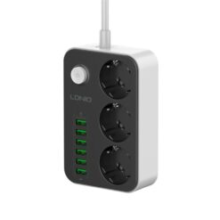 Ldnio 3 AC Outlets EU Power Strip SE3631 2500W